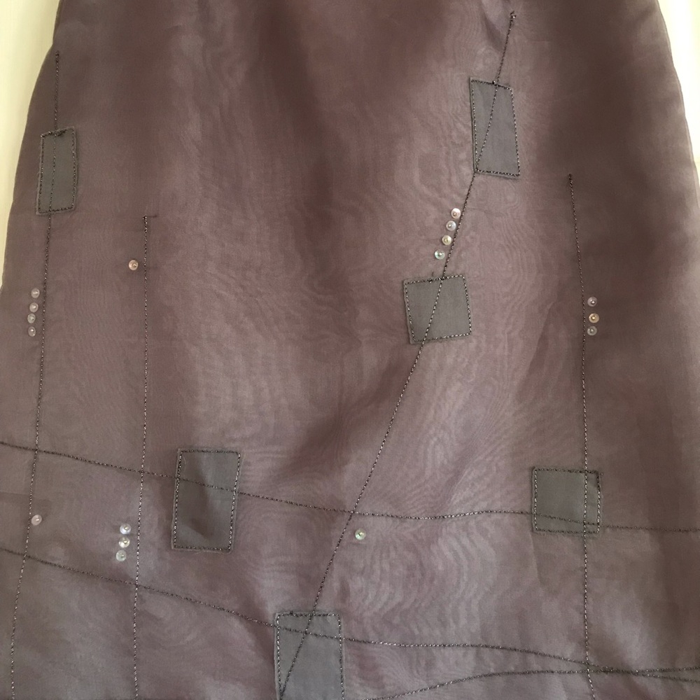 Vintage Laundry by Shelli Segal silk skirt